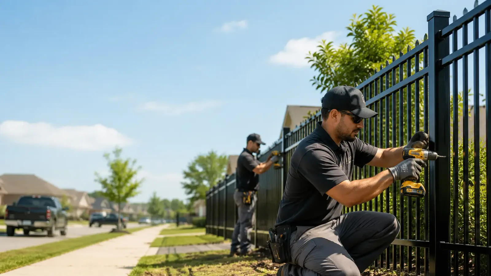 Metal Fence Installation in Cromwell, IA
